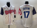 Men's Los Angeles Dodgers Shohei Ohtani White Replica Game Jerseys