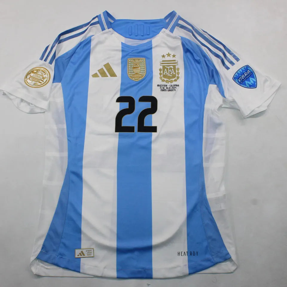 2024/25 Argentina 1:1 Quality Home Fans Jersey （CONMEBOL COPA 2024 Version 美洲杯版） Detail 3