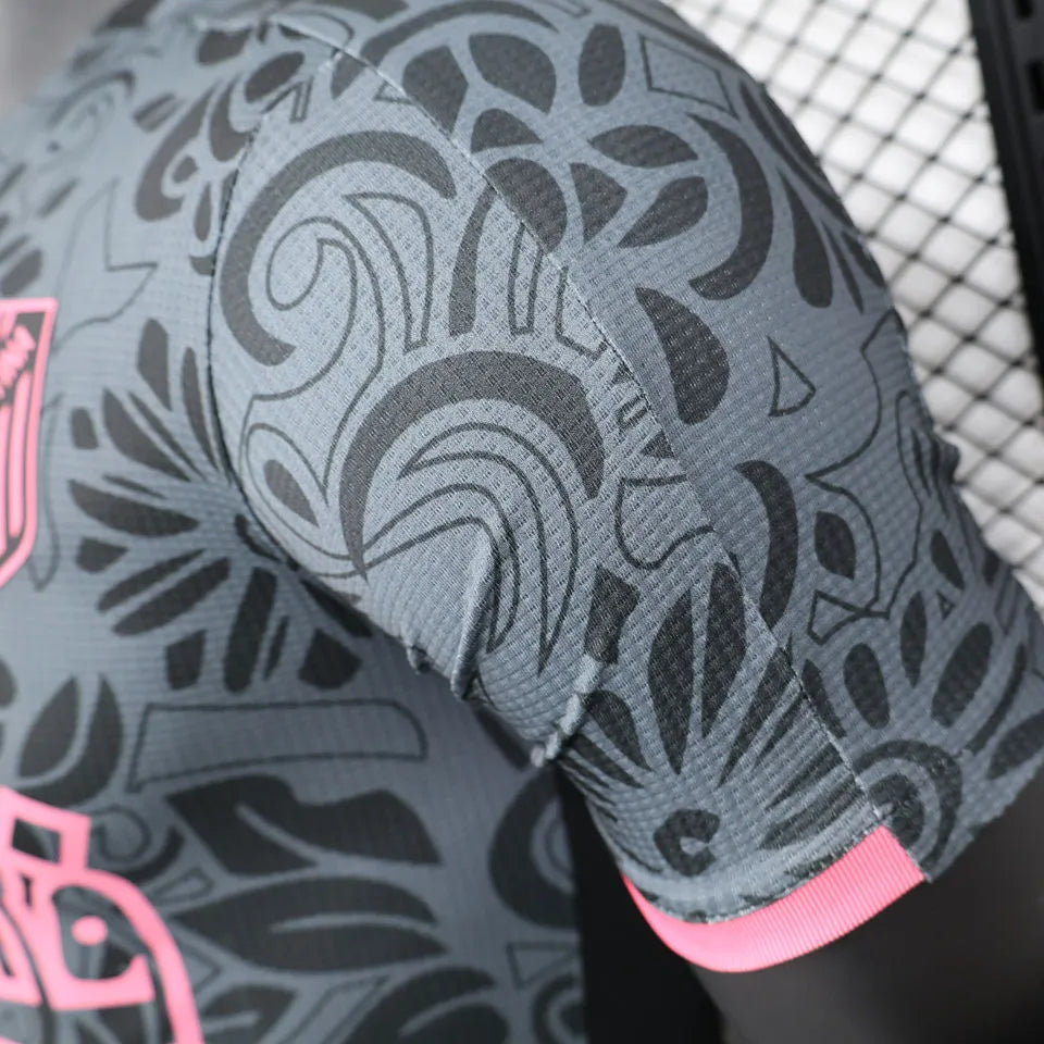 2024/25 FC Palestine Grey Plyaer Version Jersey Detail 4