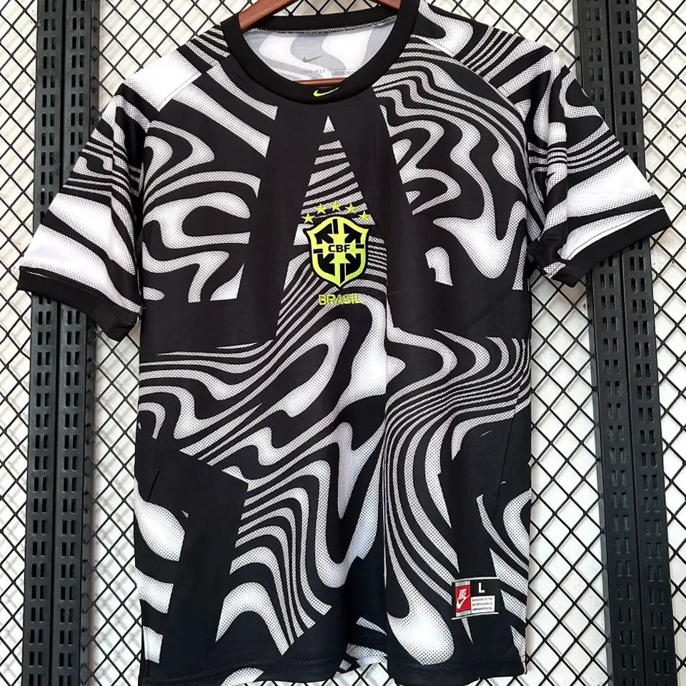 2026/27 Brazil Goalkeeper Fans Soccer Jersey Front