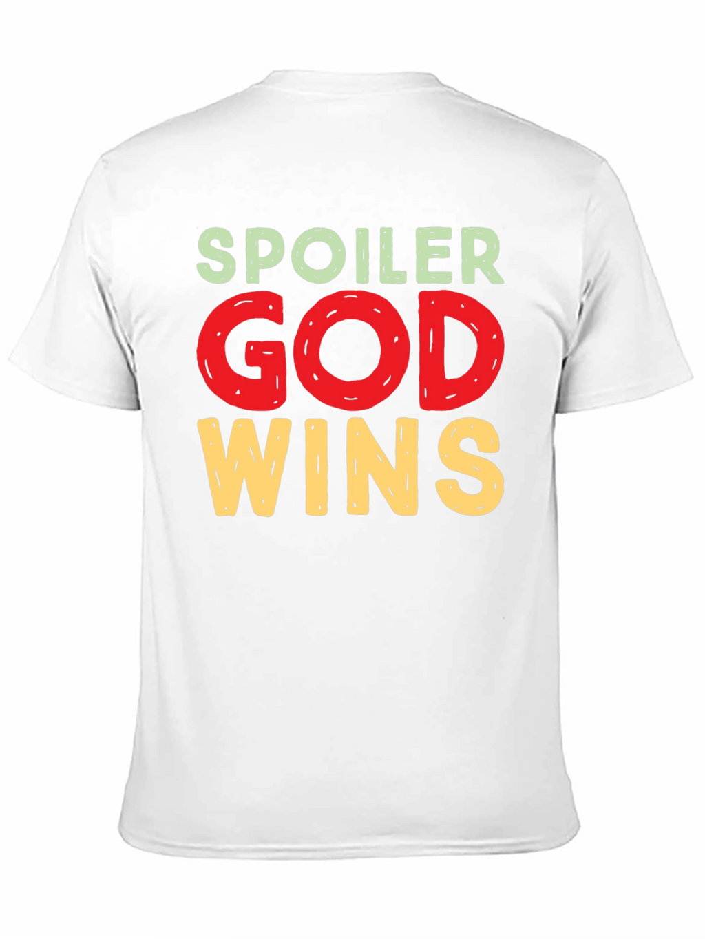 Spoiler God Wins Graphic Tee