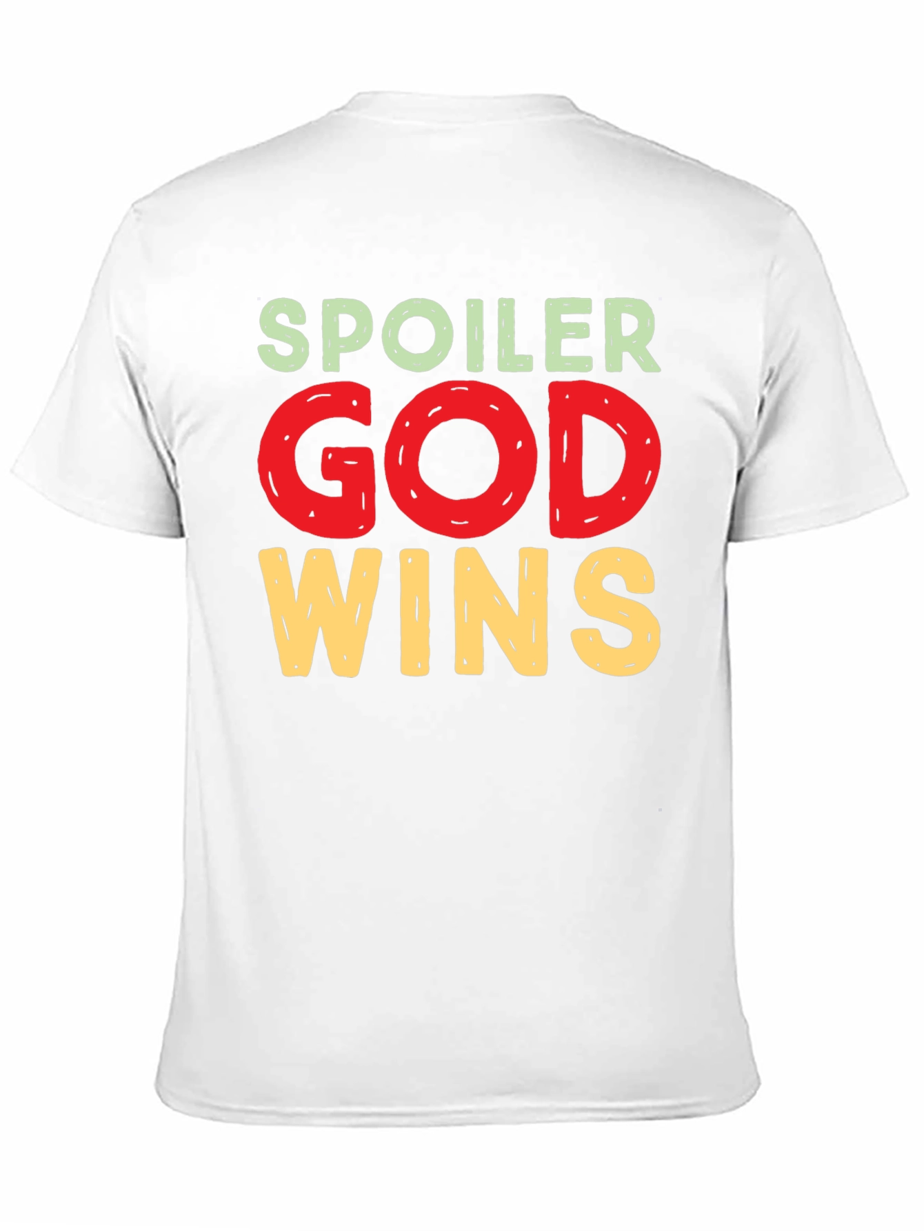 Spoiler God Wins Graphic Tee