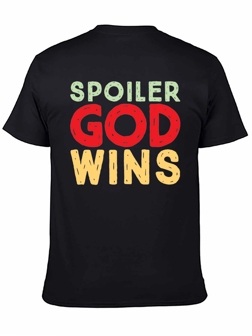 Spoiler God Wins Graphic Tee