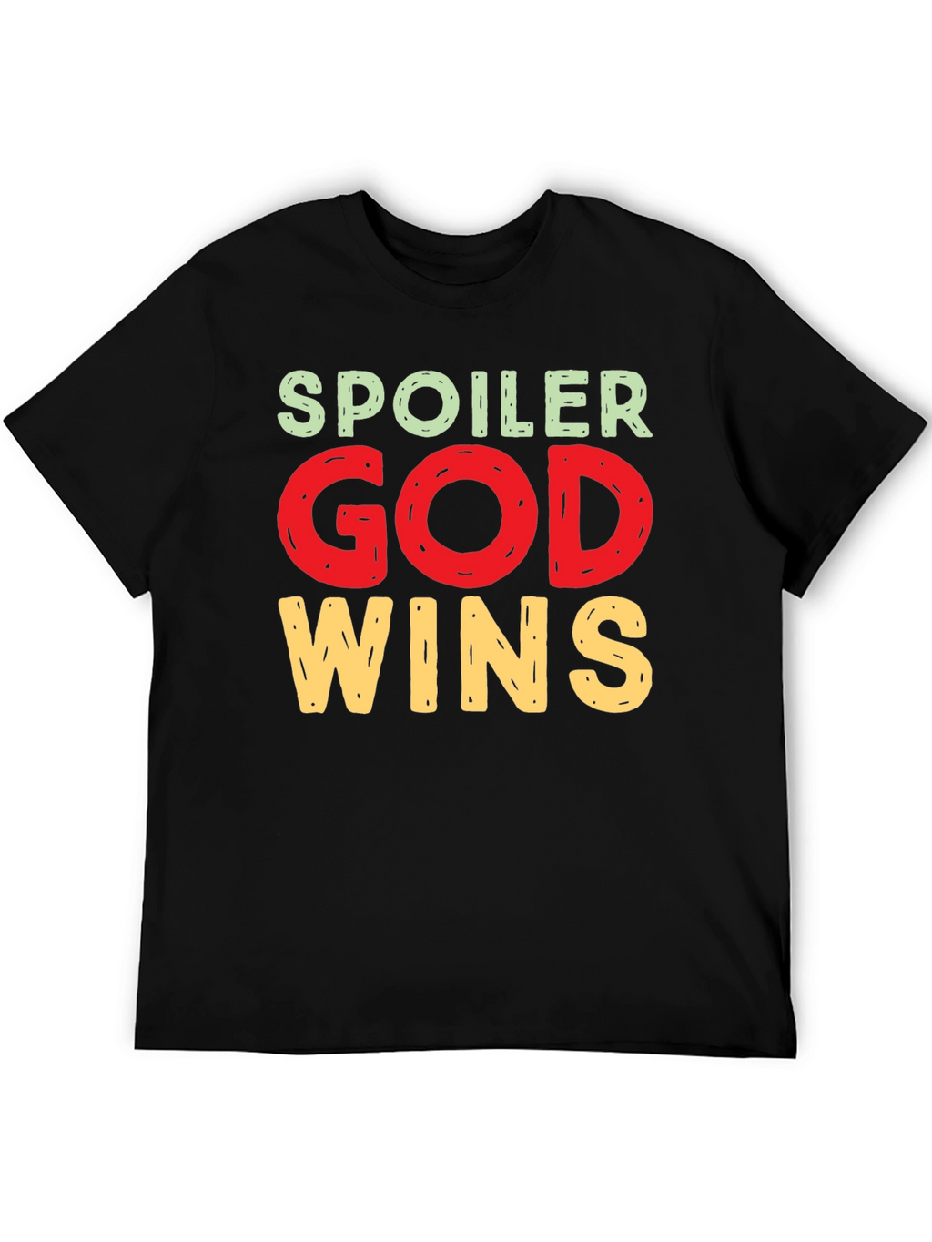Spoiler God Wins Graphic Tee