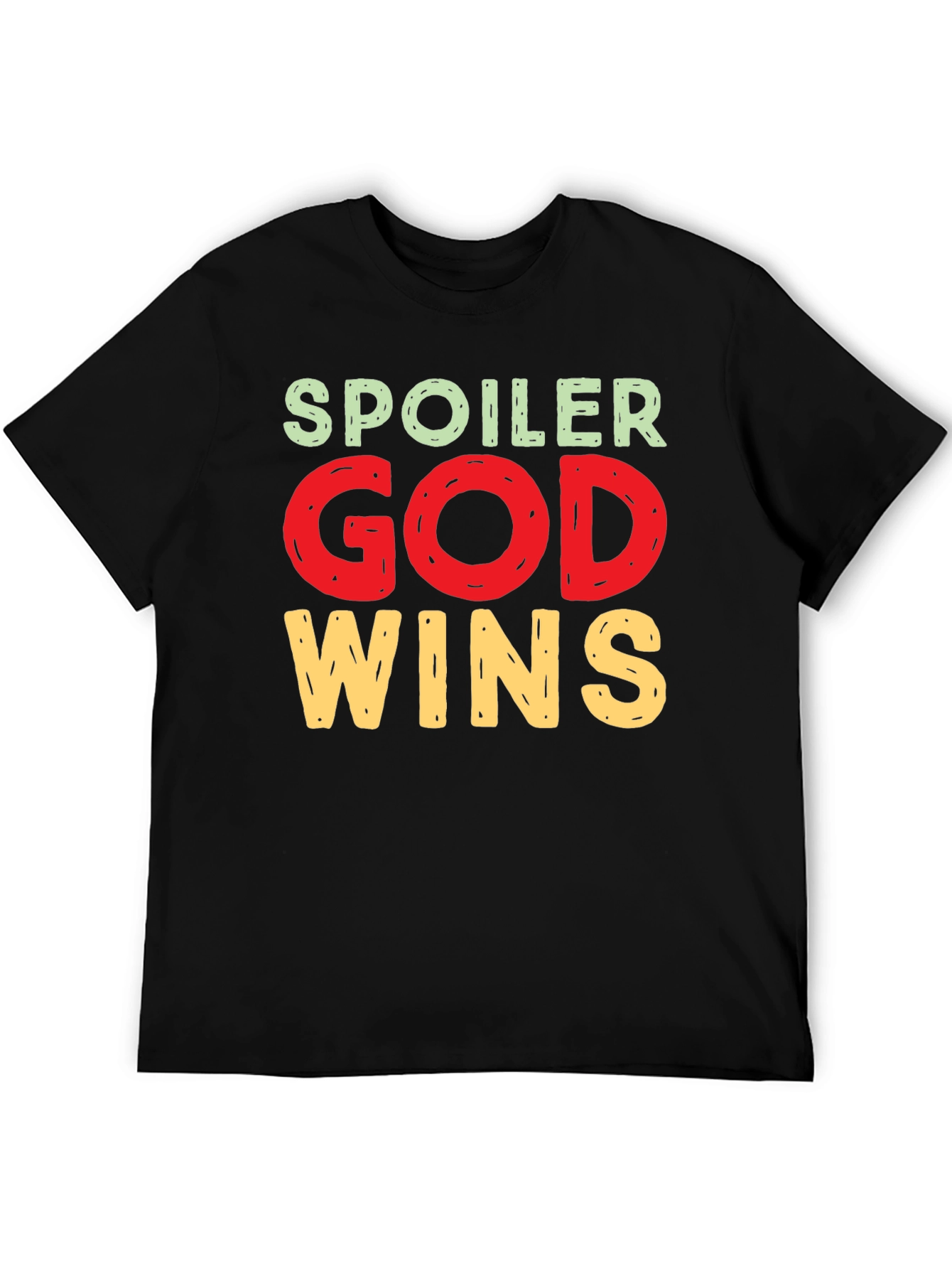 Spoiler God Wins Graphic Tee