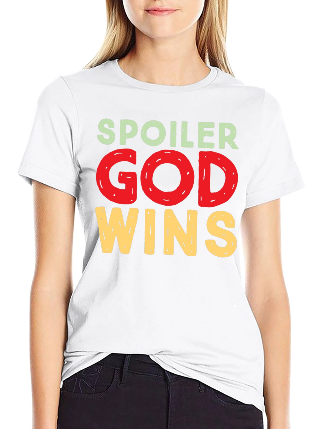 Spoiler God Wins Graphic Tee