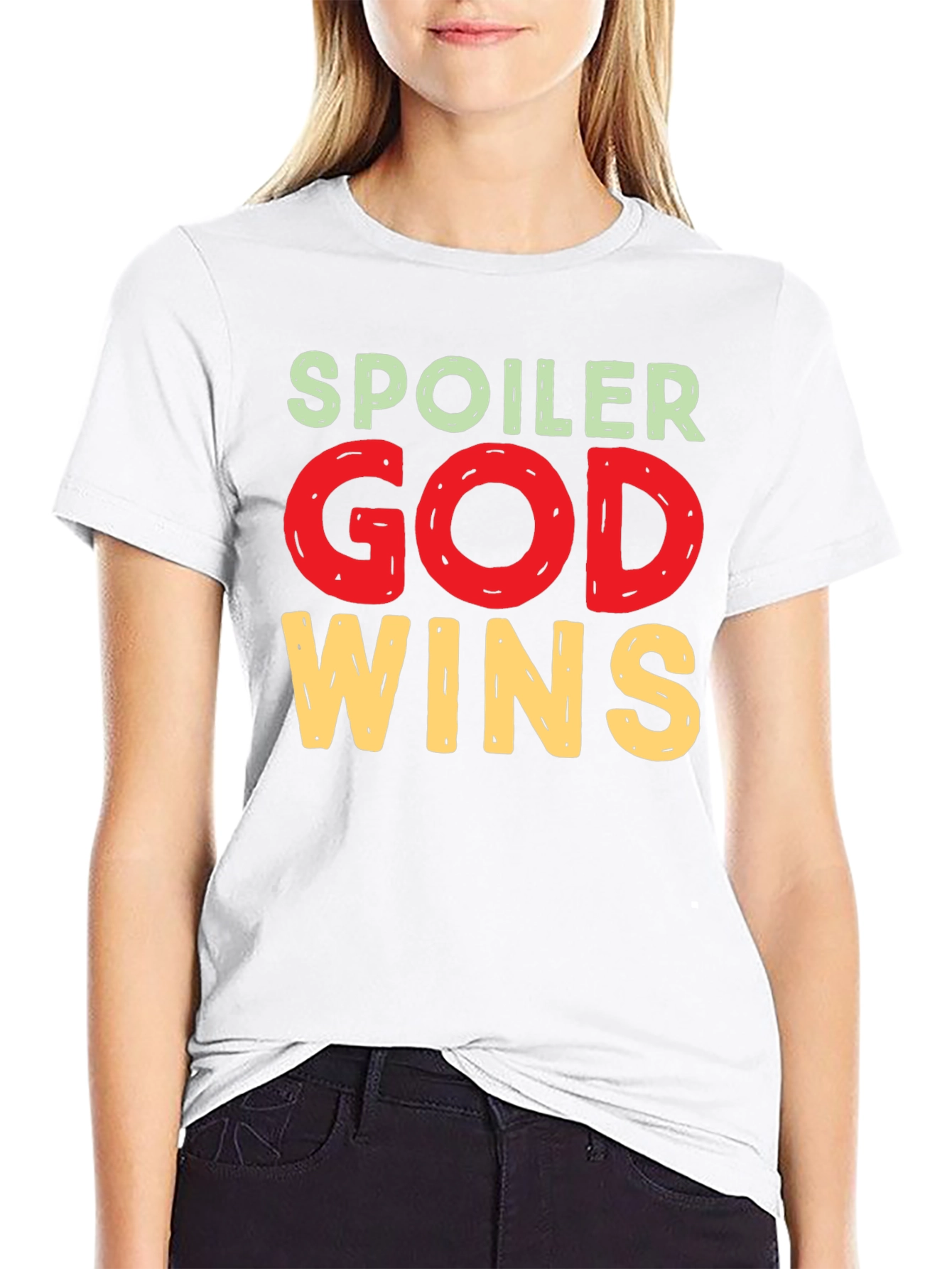 Spoiler God Wins Graphic Tee
