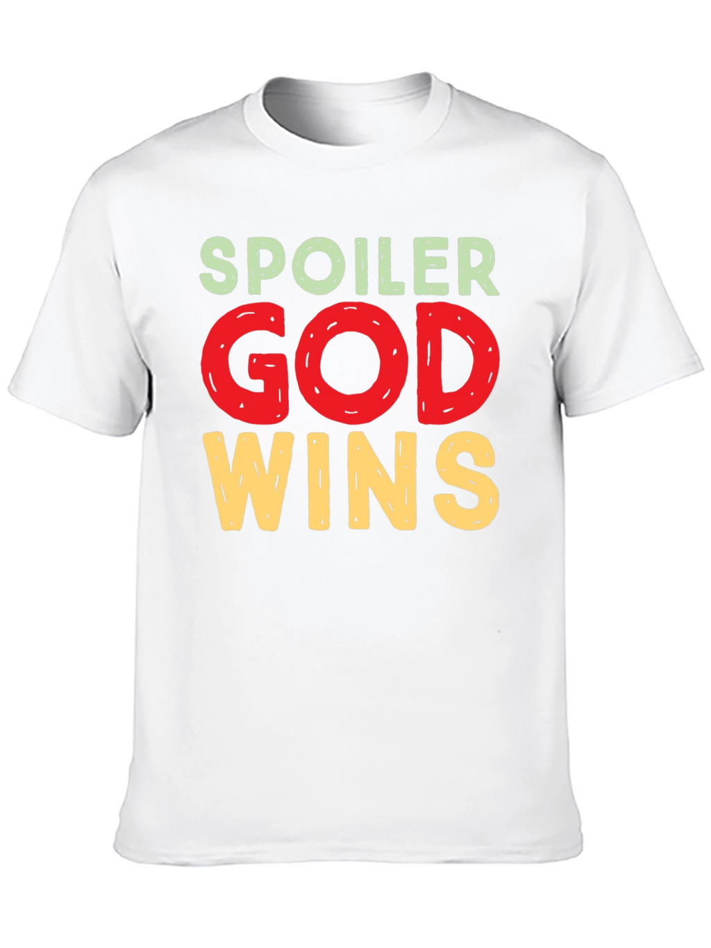 Spoiler God Wins Graphic Tee