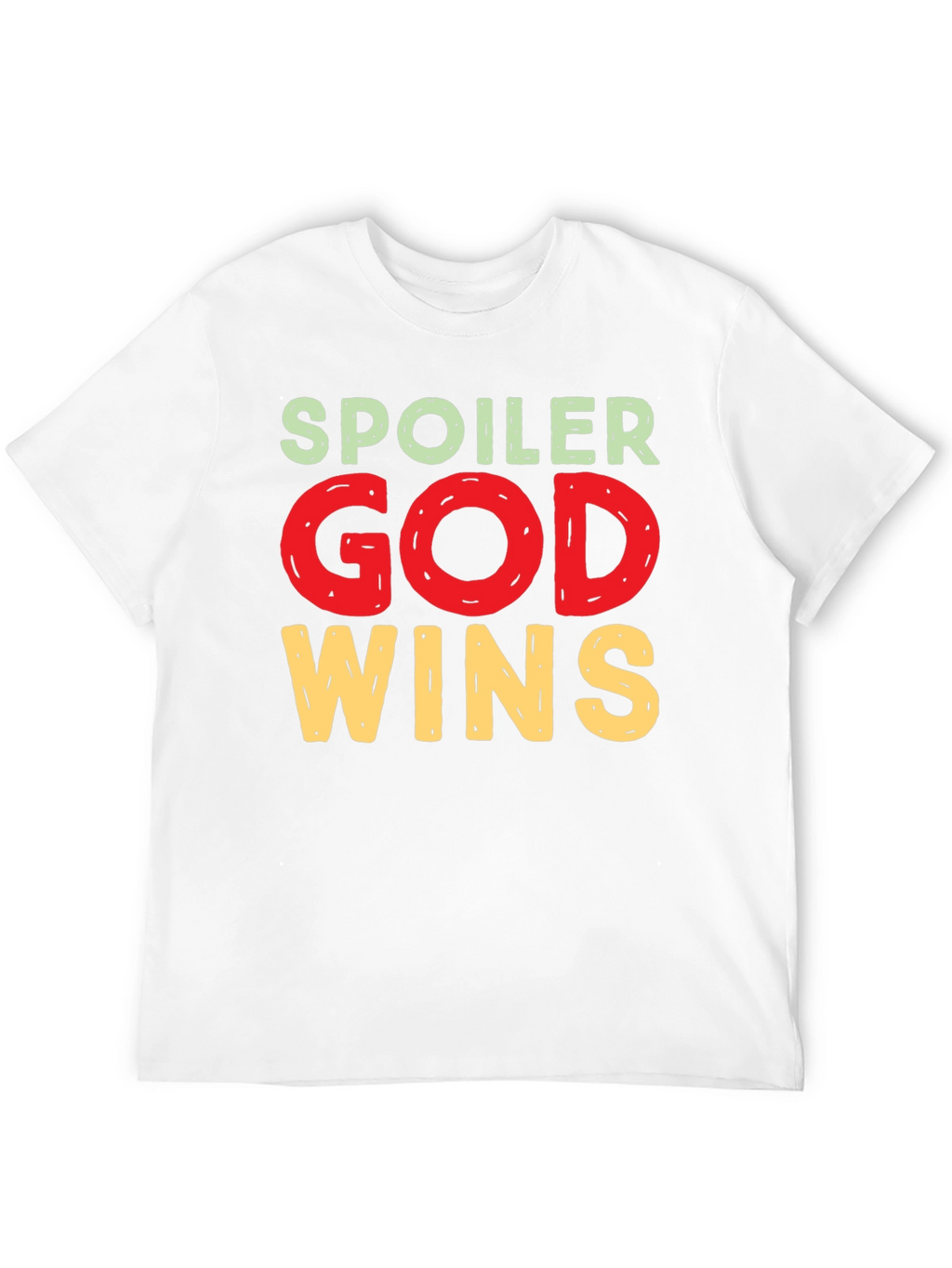 Spoiler God Wins Graphic Tee