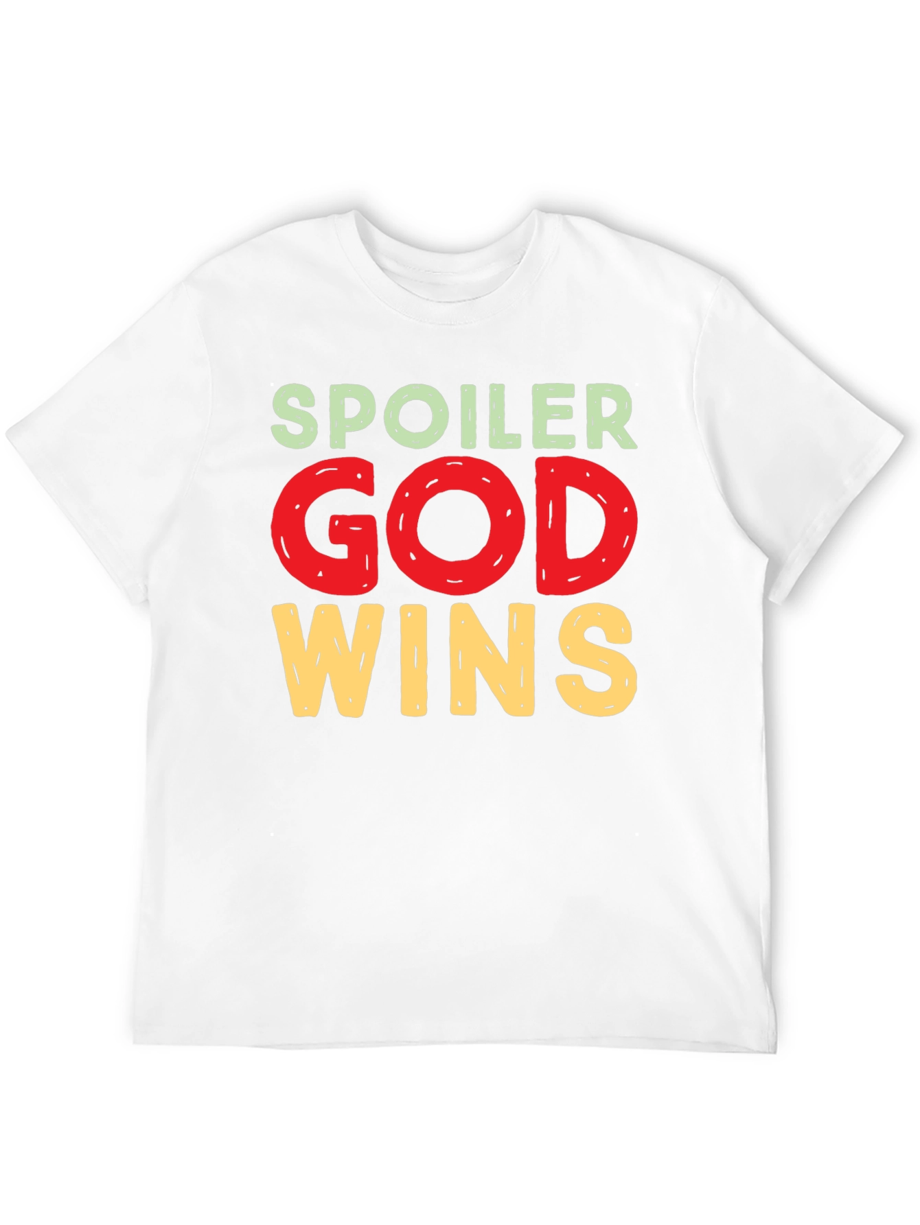 Spoiler God Wins Graphic Tee