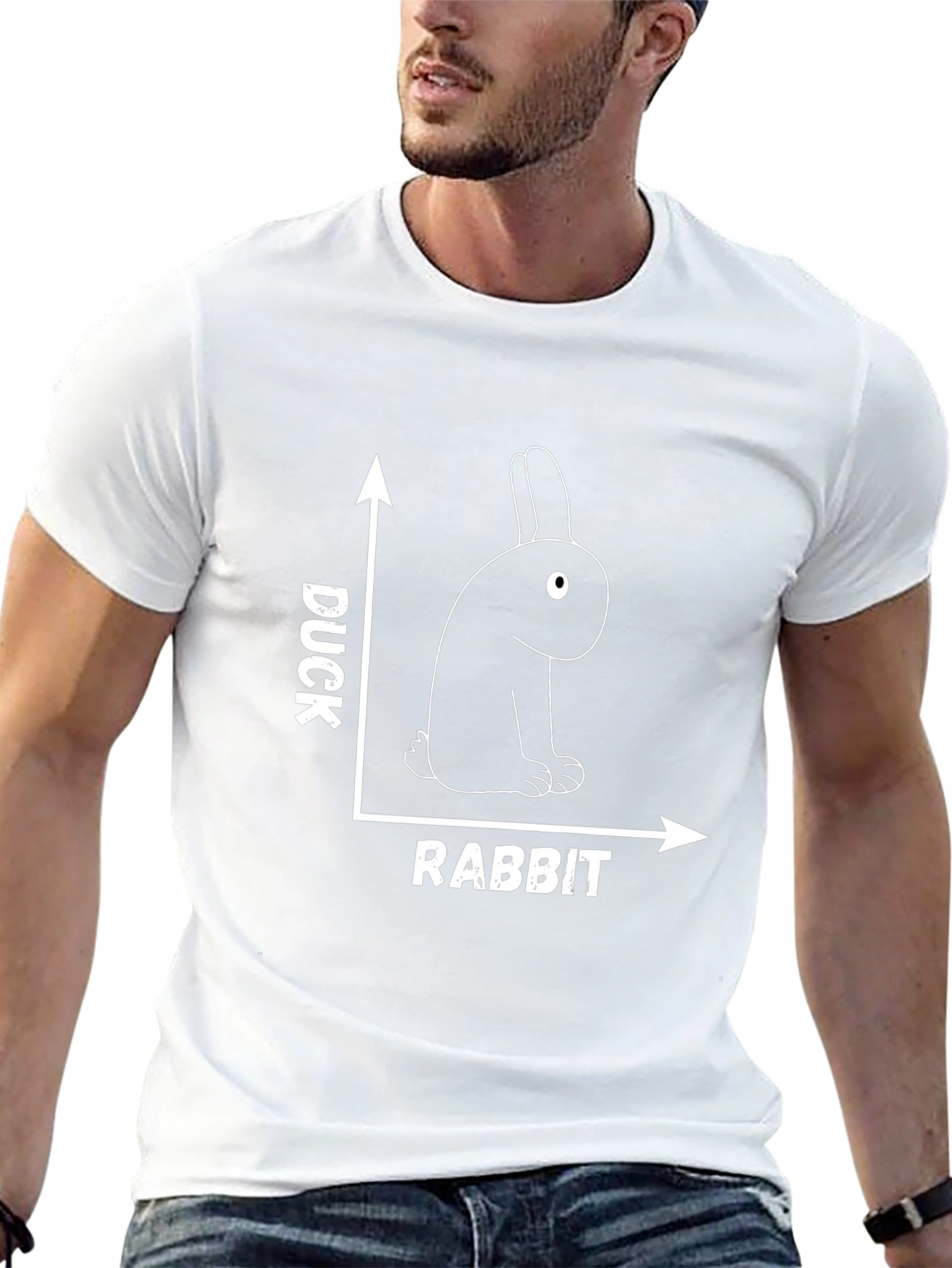 Duck Rabbit Illusion T-Shirt