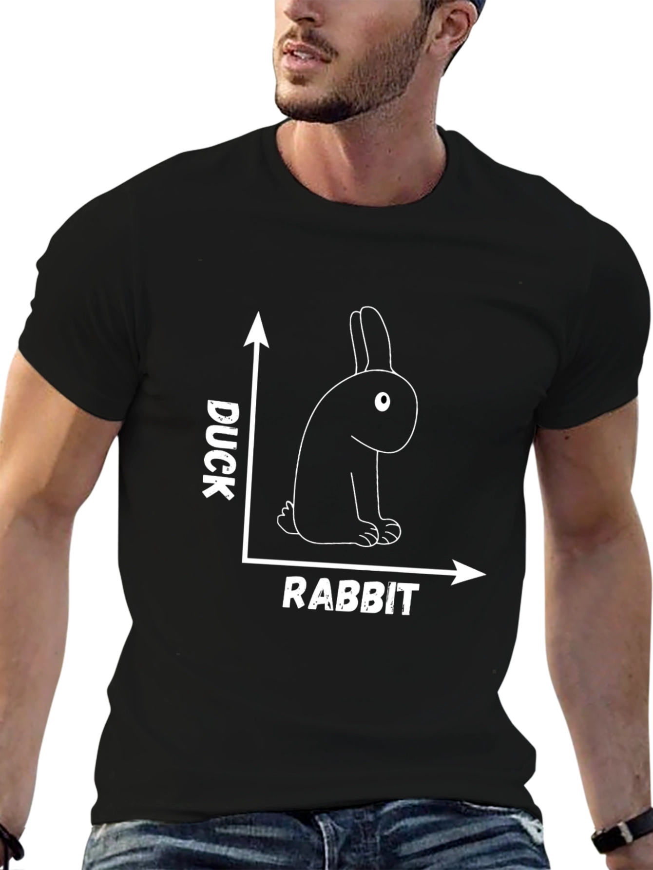 Duck Rabbit Illusion T-Shirt