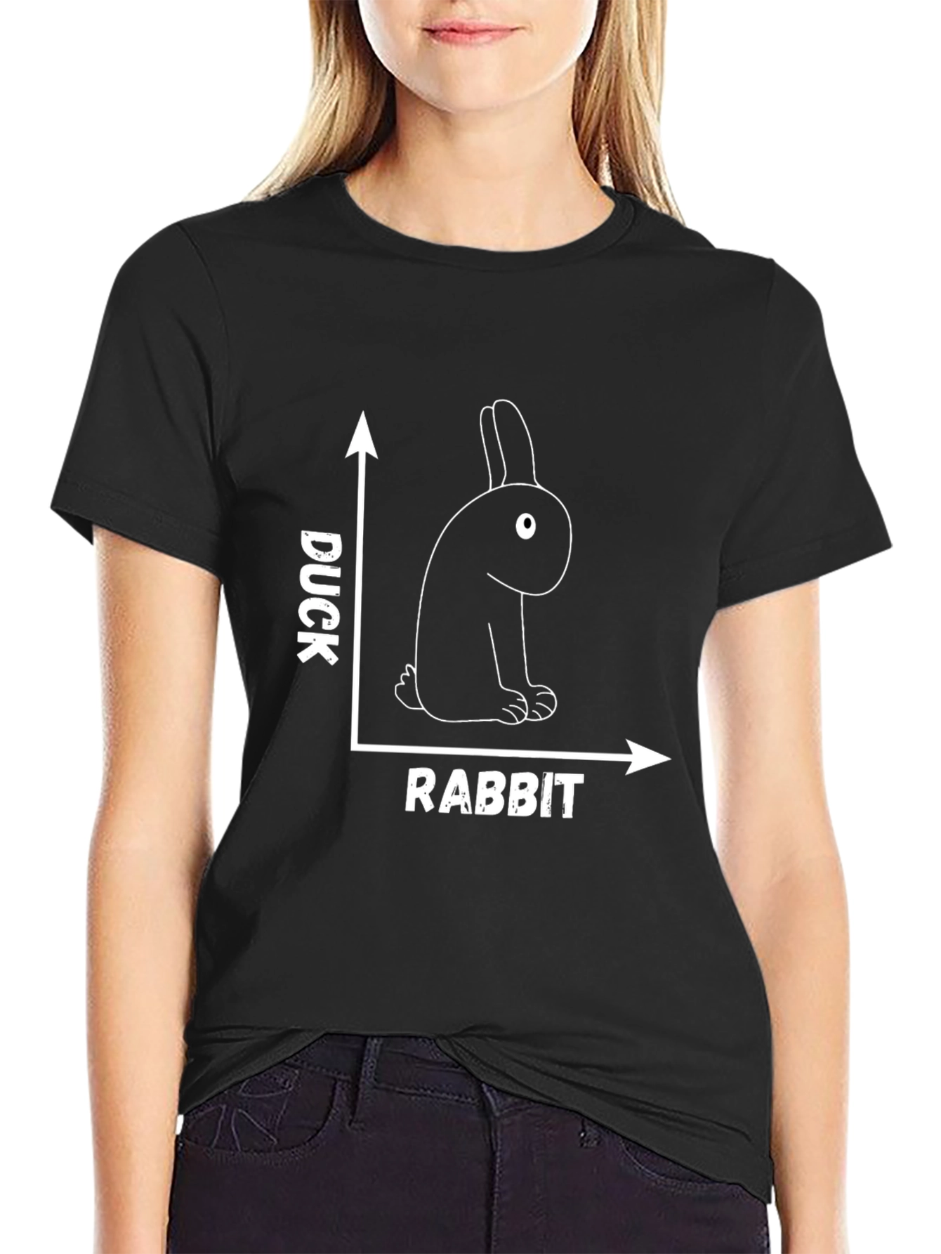 Duck Rabbit Illusion T-Shirt