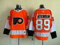 Men's Philadelphia Flyers Cam Atkinson #89 Orange Replica Player Jerseys