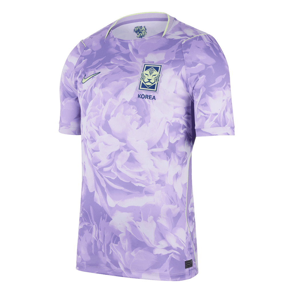 South Korea Away Soccer Jersey World Cup 2026 Purple Front