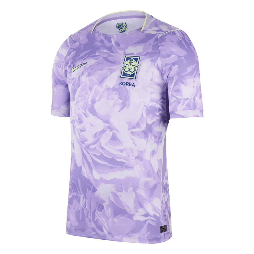 South Korea Away Soccer Jersey World Cup 2026 Purple Front