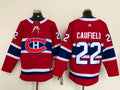 Men's Montreal Canadiens Cole Caufield #22 Red Player Jerseys