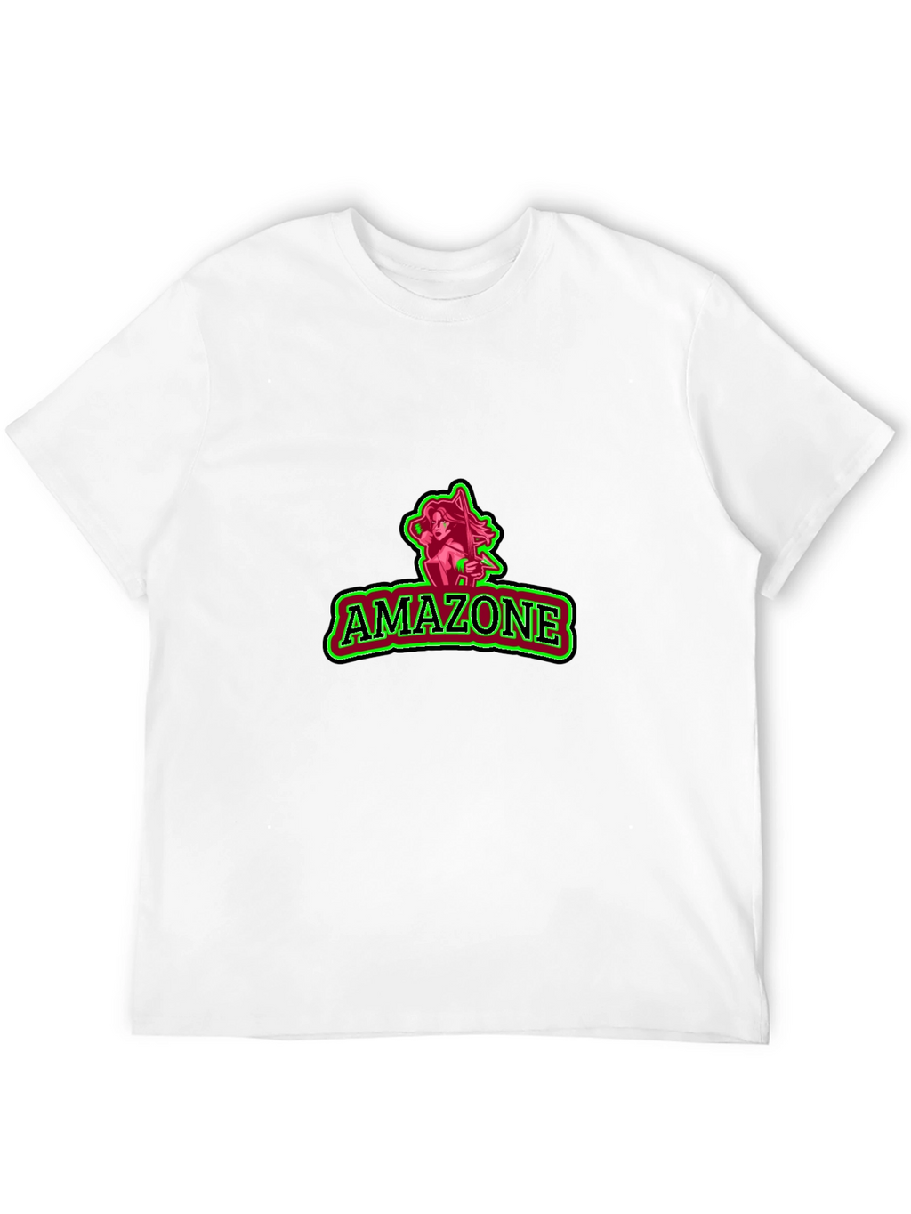 Amazone Graphic Black Tee