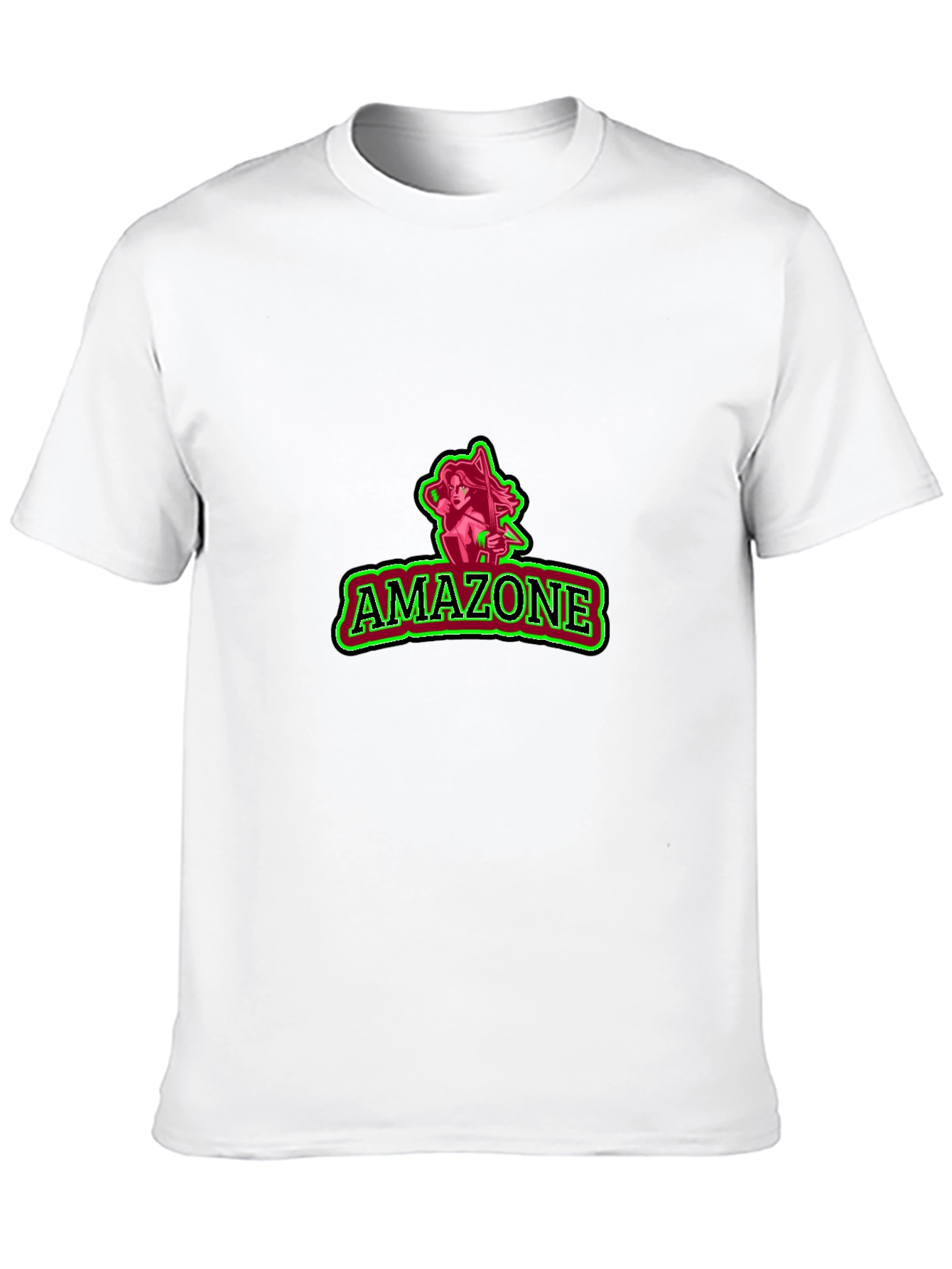Amazone Graphic Black Tee