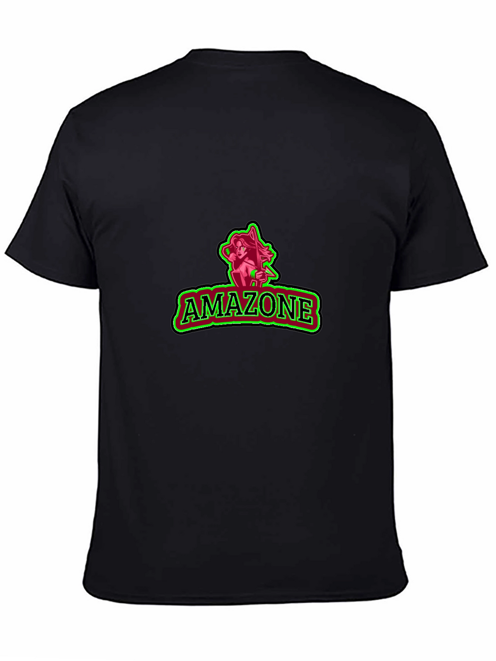 Amazone Graphic Black Tee