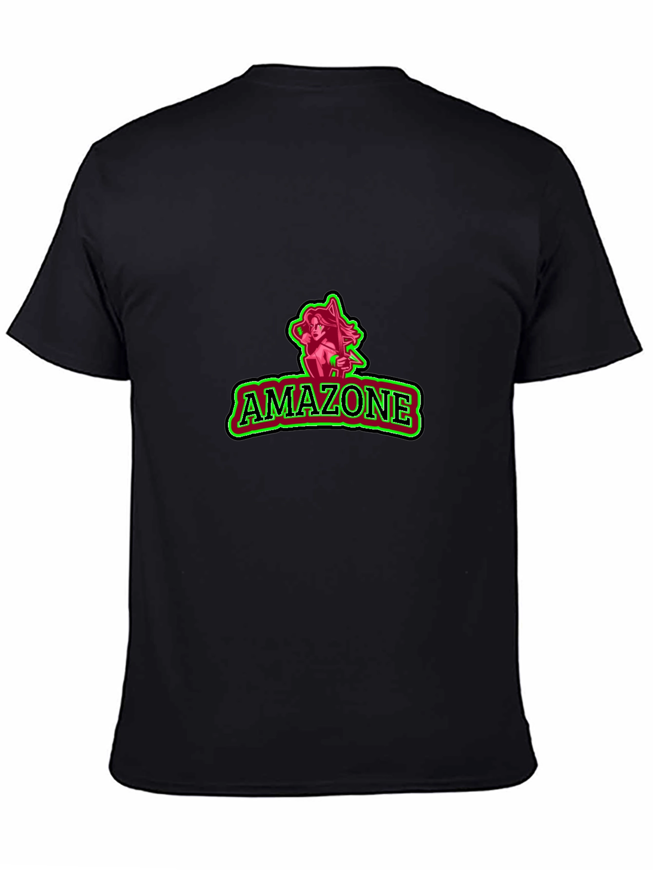 Amazone Graphic Black Tee