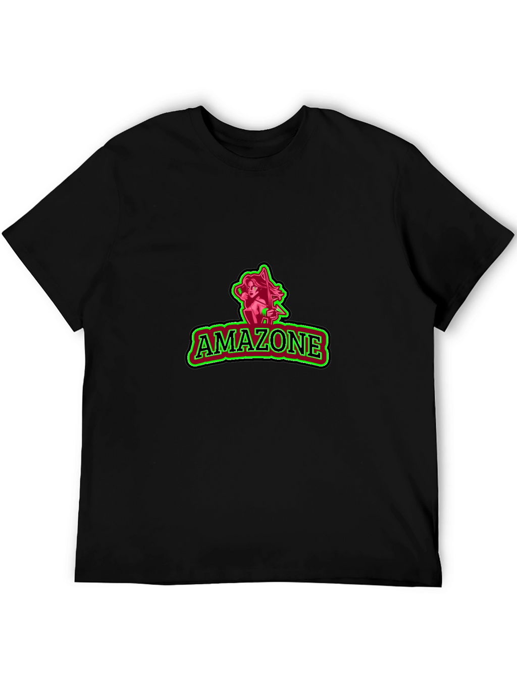 Amazone Graphic Black Tee