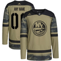 Men's New York Islanders Camo Military Appreciation Team Practice Jerseys