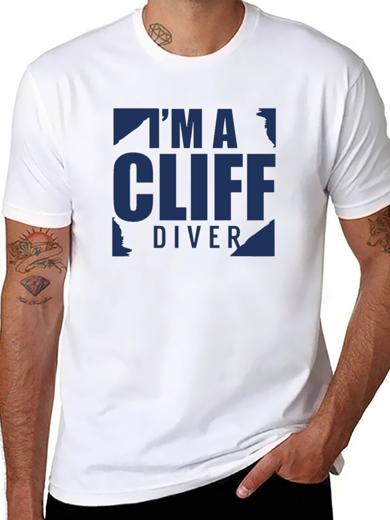 Im a Cliff Diver - Graphic T-Shirt