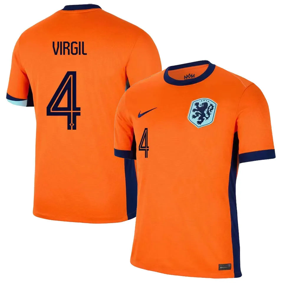 2024/25 NL Concept Version Orange Fans Soccer Jersey Detail 1