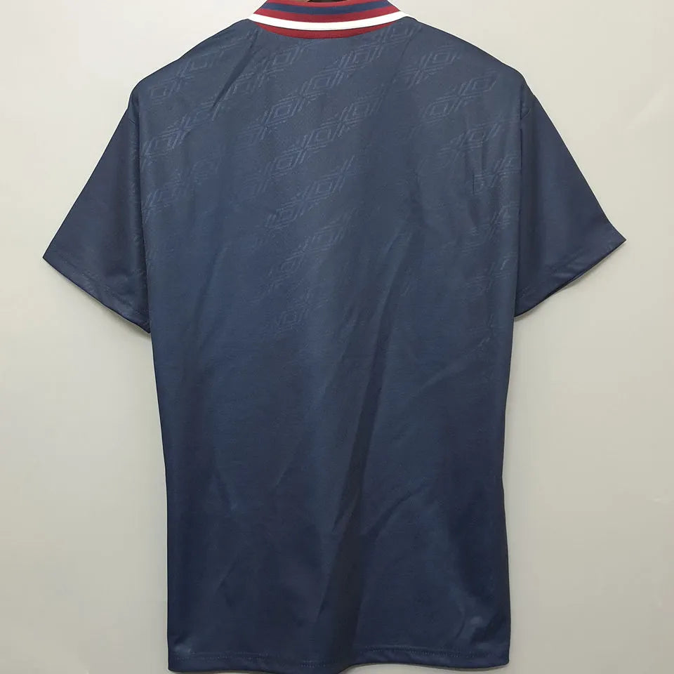 1994/95 AA Away Retro Soccer Jersey Detail 1