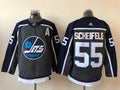 Men's Winnipeg Jets Mark Scheifele #55 Gray Player Jerseys