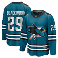 Men's San Jose Sharks Mackenzie Blackwood #29 Teal Home Breakaway Jerseys