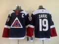 Men's Colorado Avalanche Joe Sakic #19 Navy Breakaway Player Jerseys
