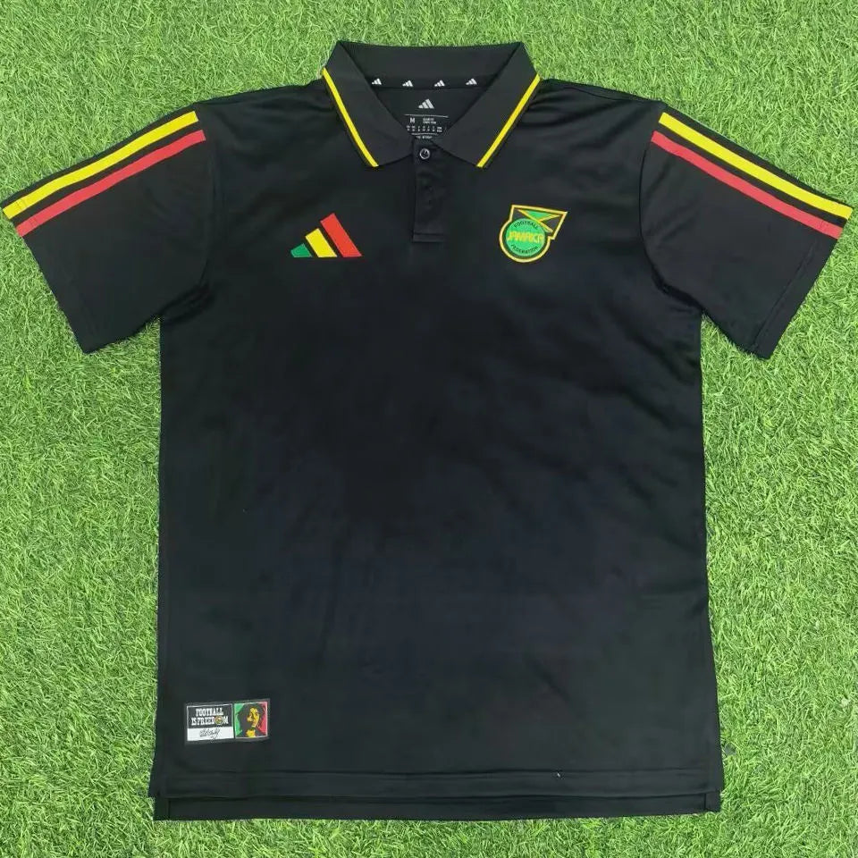 2026/27 Jamaica Black POLO Jersey Front