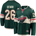 Men's Minnesota Wild Connor Dewar #26 Green Home Breakaway Player Jerseys