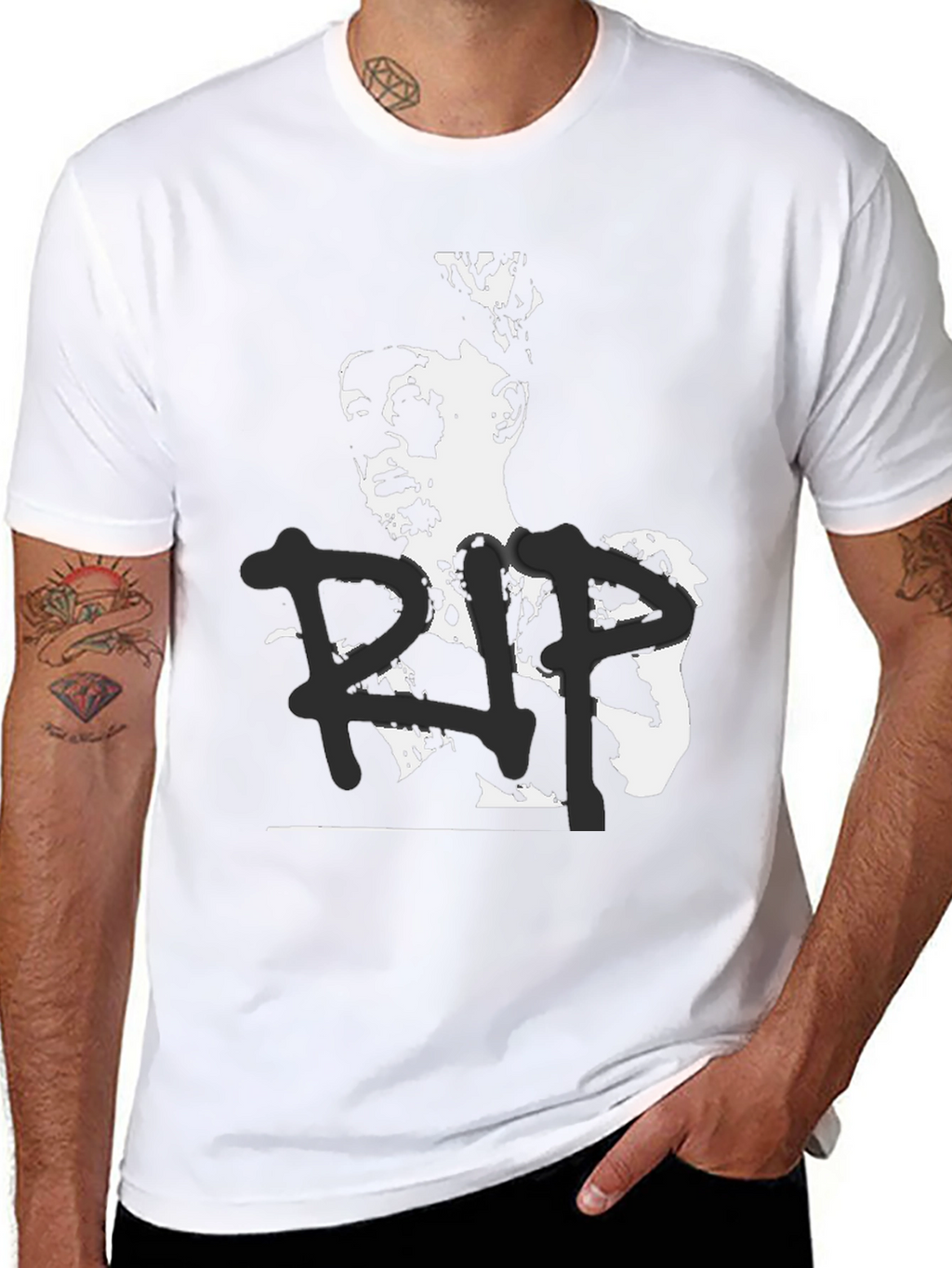 RIP Graphic Tee - Mens Black T-Shirt