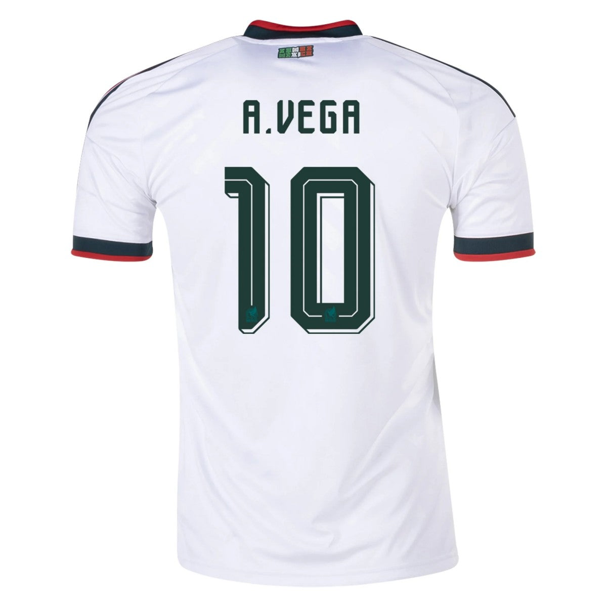 A.VEGA #10 Mexico Away Jersey World Cup 2026 Front