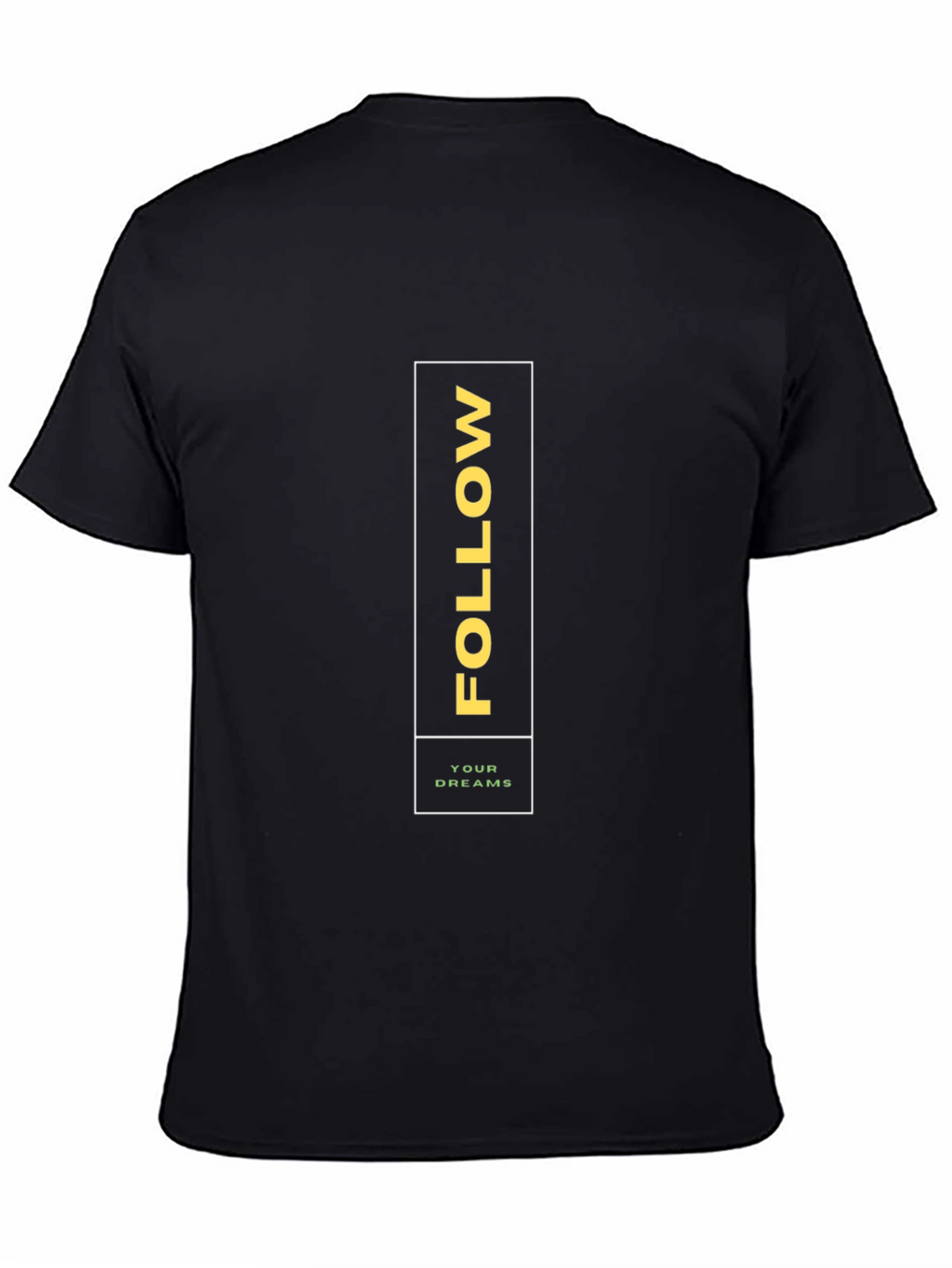 Follow Your Dreams Graphic Tee - Black
