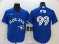 Men's Toronto Blue Jays Hyun-Jin Ryu #99 Blue Replica Baseball Jerseys