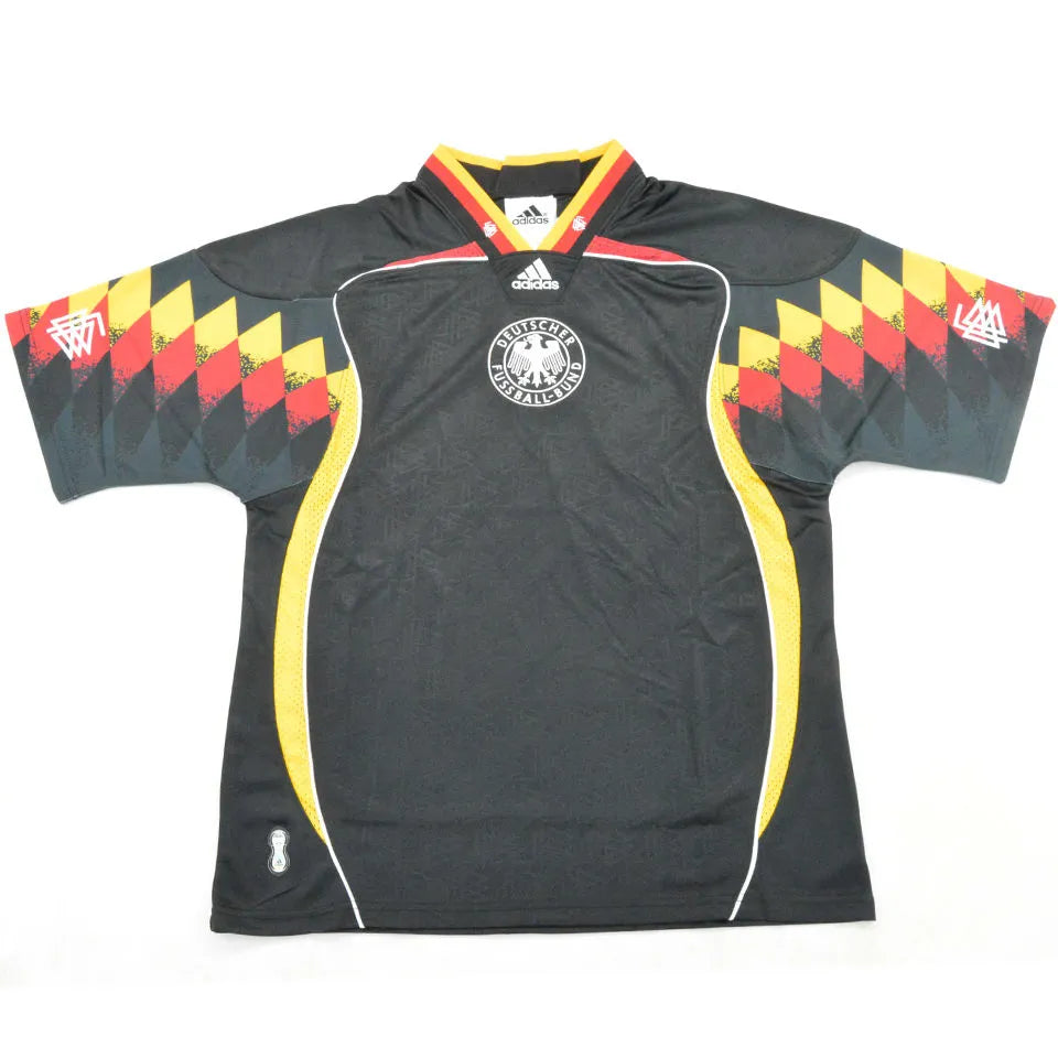 2026/27 Germany Black POLO Jersey Detail 4