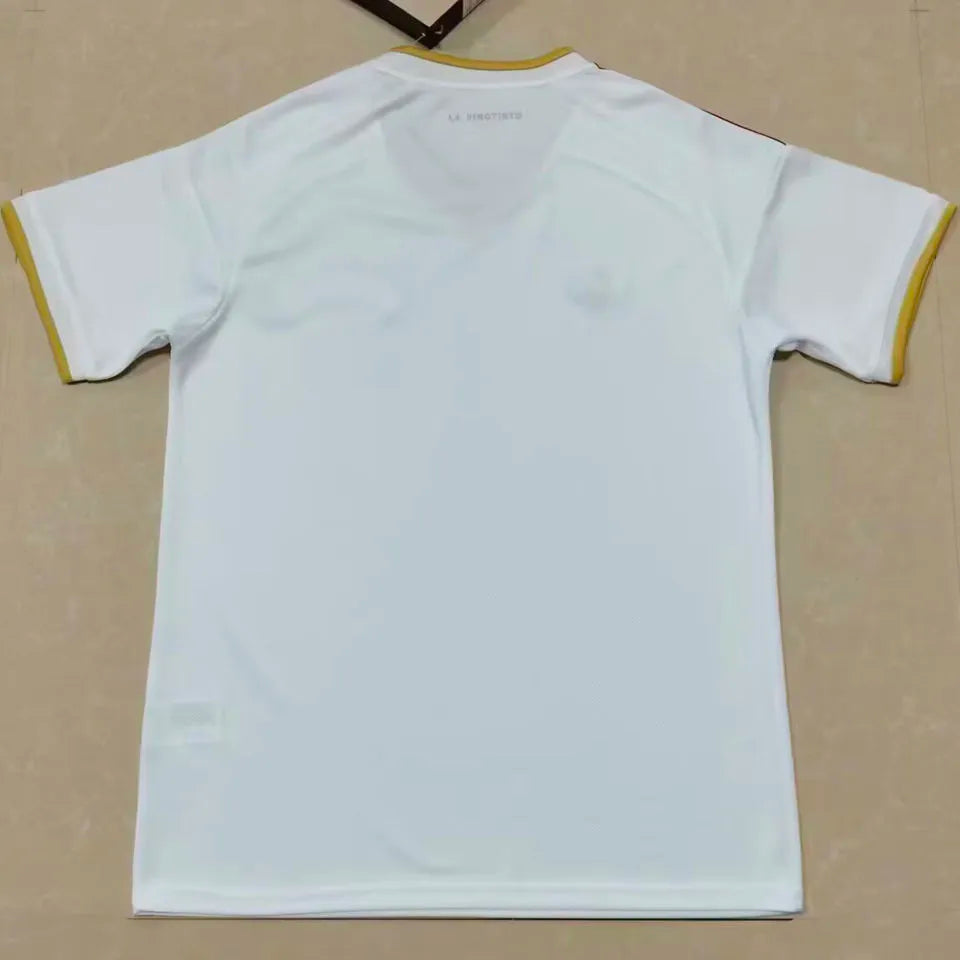 2026/27 Venezuela Away White Fans Soccer Jersey Back