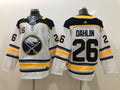 Men's Buffalo Sabres Rasmus Dahlin #26 White Replica Game Jerseys