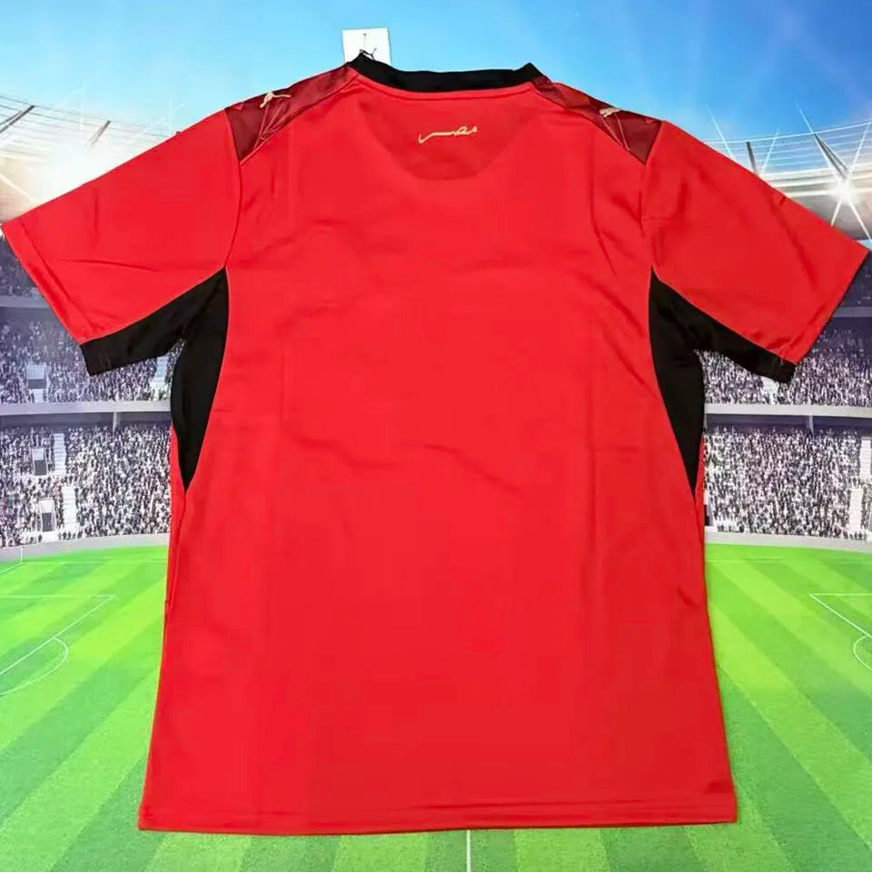 2026/27 Egypt Home Red Fans Soccer Jersey Back