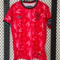 2024/25 South Korea Home Red Fans Soccer Jersey Front