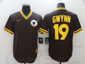 Men's San Diego Padres Tony Gwynn #19 Brown Player Jerseys