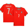 RONALDO #7 Portugal Home Red Fans Jersey 2025/26 ★★ Front