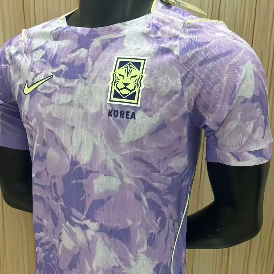 2026/27 South Korea Away Player Version Soccer Jersey Detail 1