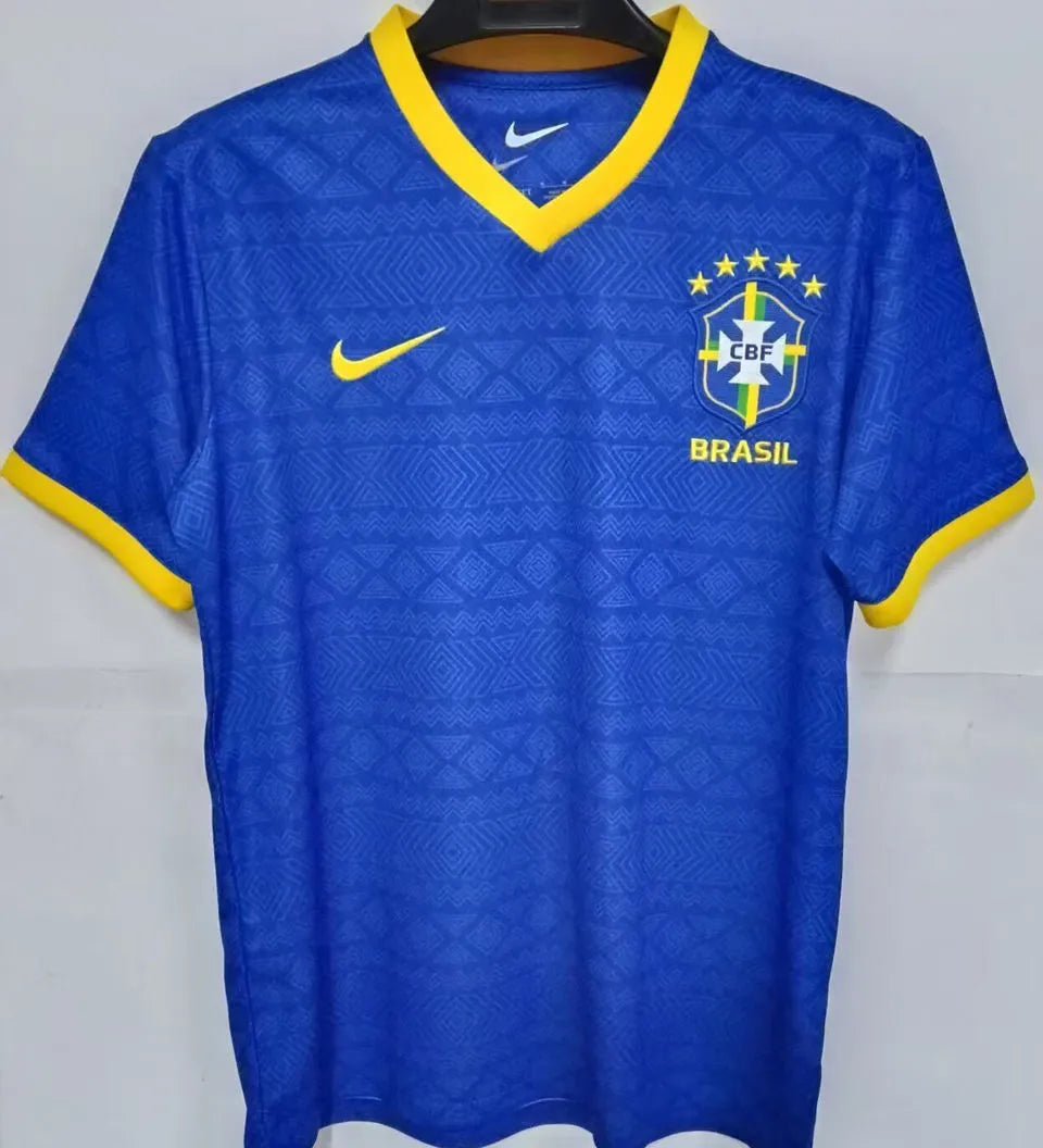 2026/27 Brazil Special Edition Blue Fans Soccer Jersey Front