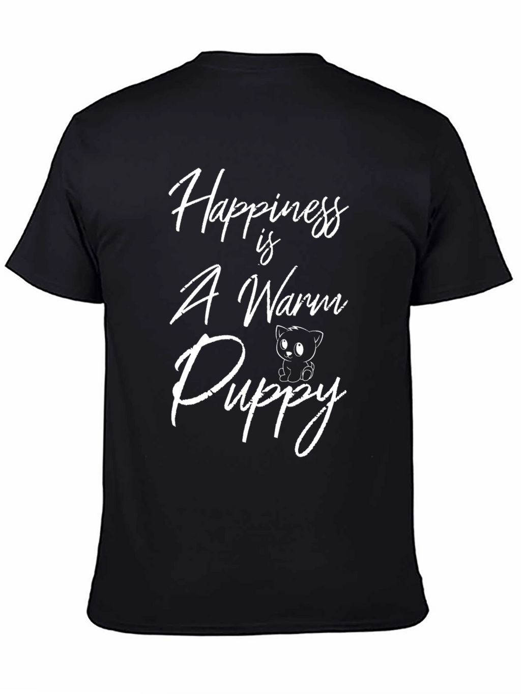 Happiness is a Warm Puppy Graphic Tee