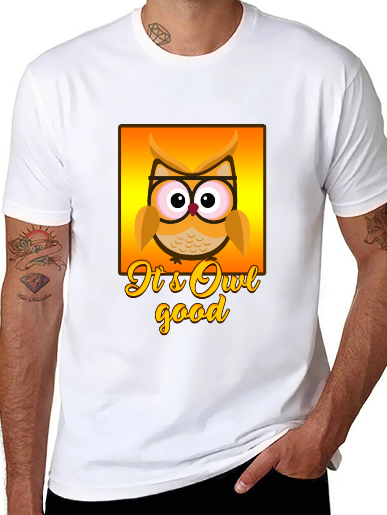 Its Owl Good - Novelty Graphic T-Shirt